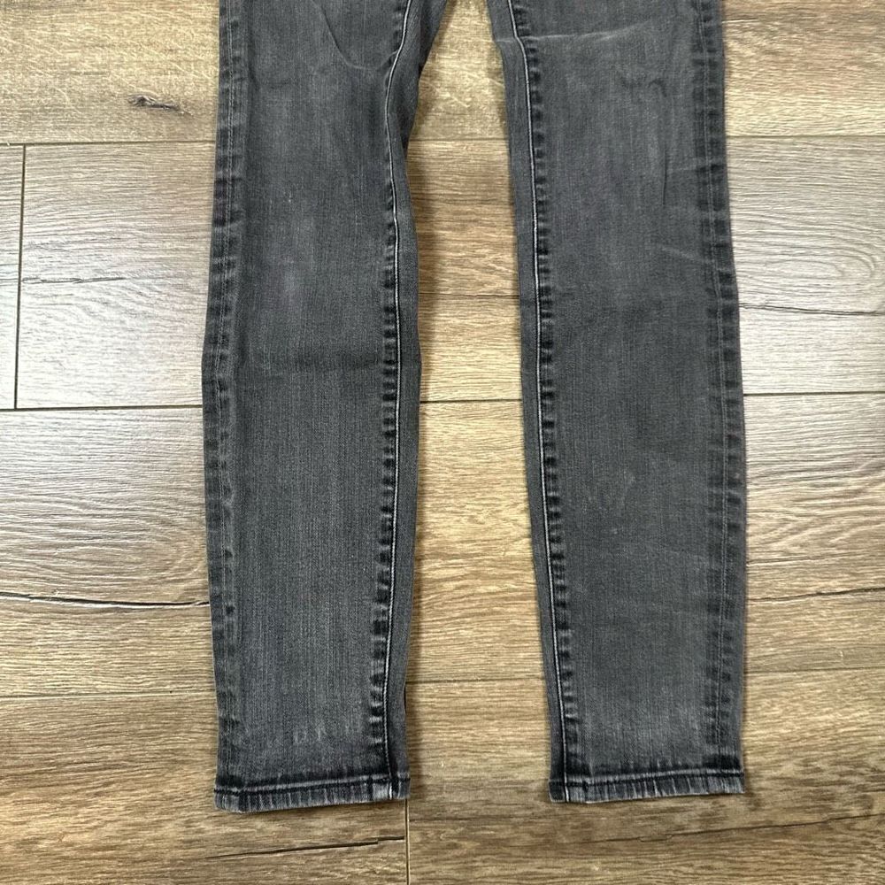 Madewell Women’s Size 26 Jeans Charcoal Grey Slim Fit Skinny Jeans High Rise - Picture 6 of 10